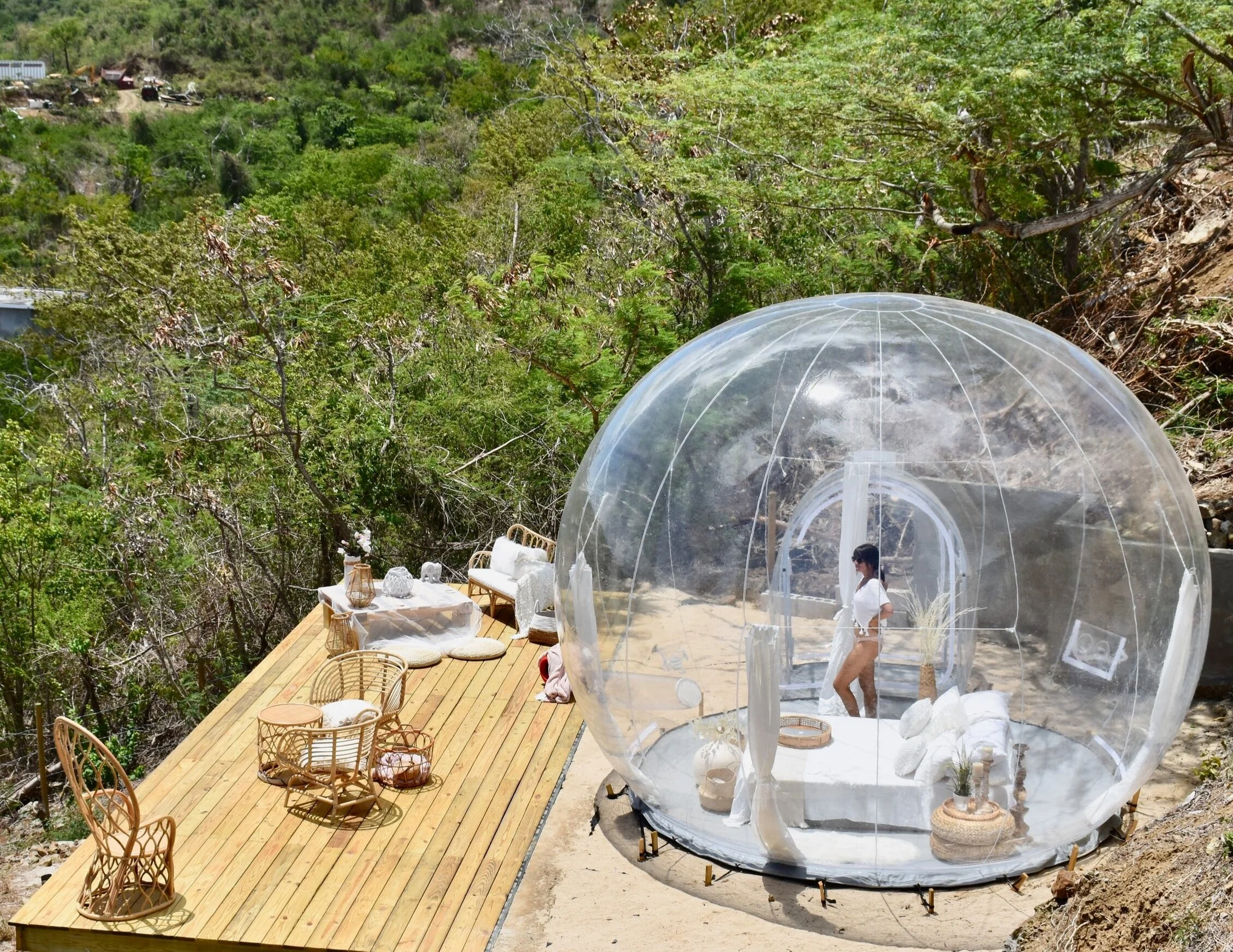 Immerse in Natures Embrace with Unforgettable Bubble Tent Rentals Paraiso Island